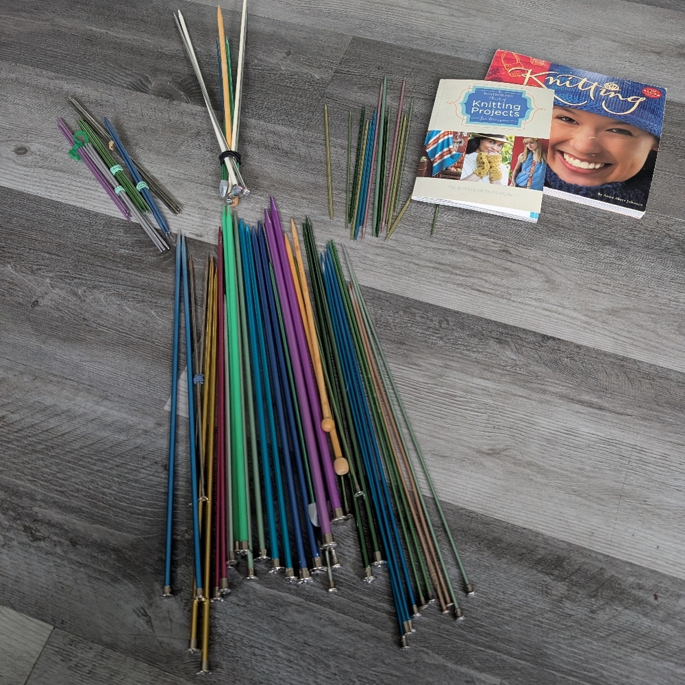 Lots Of Knitting Needles